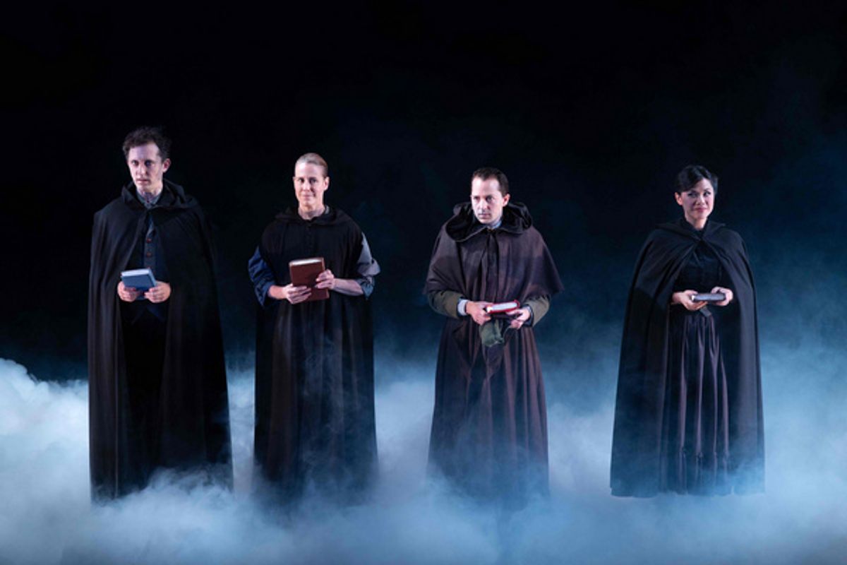 Josh Odsess-Rubin,  Janna Cardia, Casey J. Adler and Regina Fernandez at 