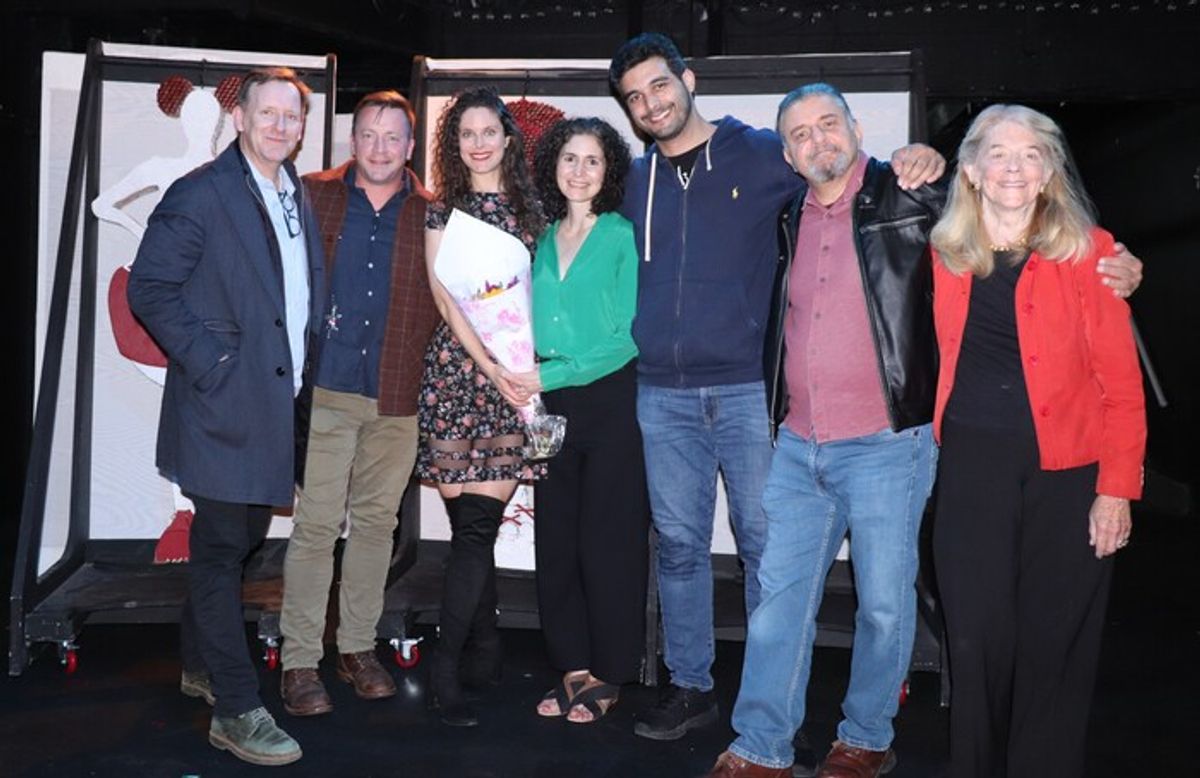 John Langs, Brian Slaten, Sarah McAfee, Haneen Arafat Murphy, and Ramsey Zeitouneh at 