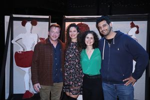 Brian Slaten, Sarah McAfee, Haneen Arafat Murphy, and Ramsey Zeitouneh Photo