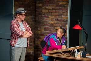 Jim Lichtscheidl and Olivia Lampert @ BroadwayWorld Jim Lichtscheidl and Olivia Lampert Photo