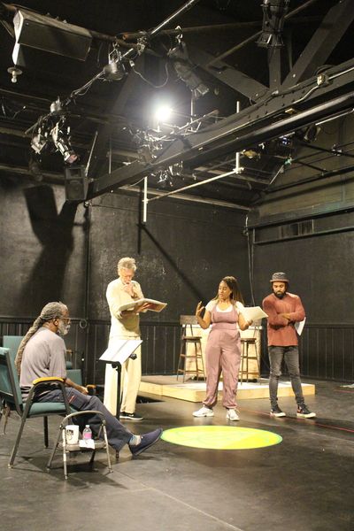 Michael D. McCarty, Pierson Blaetz, Imani Estese, and Mohammed Ali Ojarigi Photo