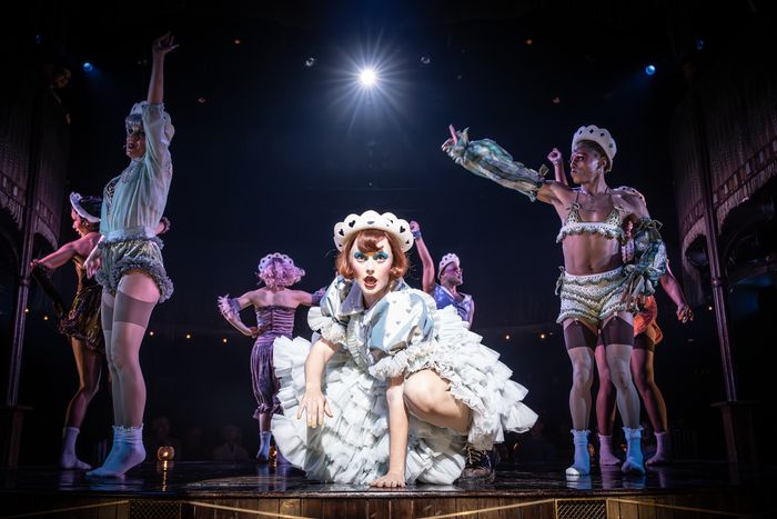 New Photos: Adam Gillen and Katherine Langford in CABARET at the Kit Kat Club in London Image