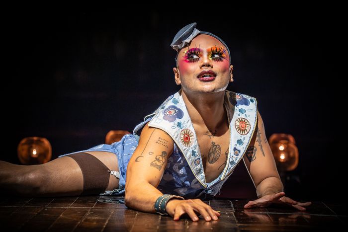 New Photos: Adam Gillen and Katherine Langford in CABARET at the Kit Kat Club in London Image