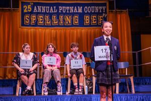 Leana Rae Concepcion, Beanie Feldstein, Nina White, Kevin McHale Photo