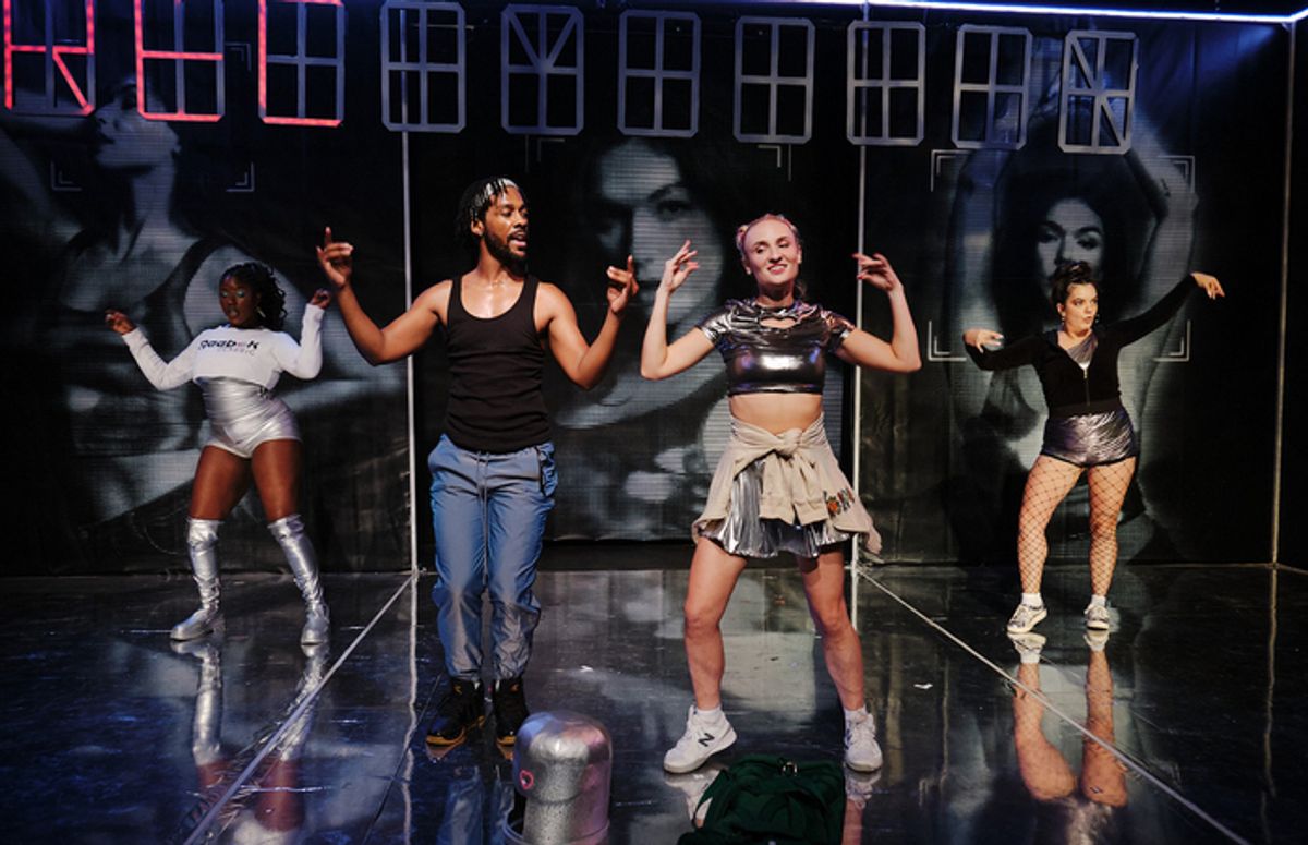 Cat Christmas, William Anthony Sebastian Rose II, Mollyanne Nunn and Spencer Diaz Tootle at 