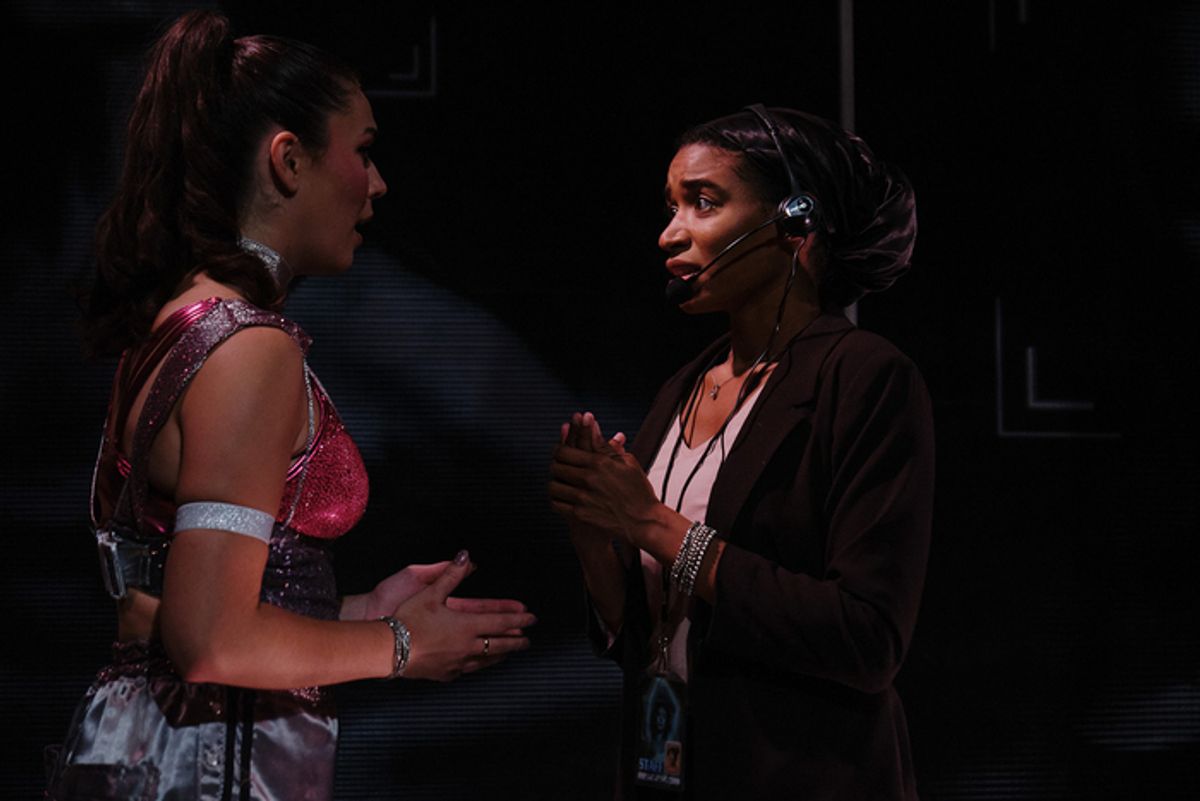 Emily Holland and Kaylah Marie Crosby at 