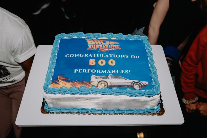 Photos: BACK TO THE FUTURE Celebrates 500 Performances on Broadway — photo 1 of 5