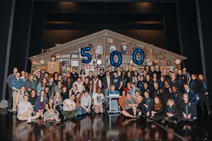 Photos: BACK TO THE FUTURE Celebrates 500 Performances on Broadway — photo 2 of 5