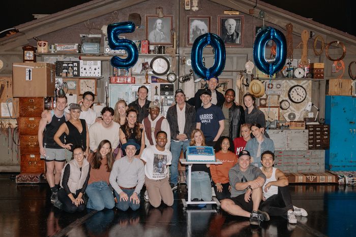 Photos: BACK TO THE FUTURE Celebrates 500 Performances on Broadway — photo 3 of 5