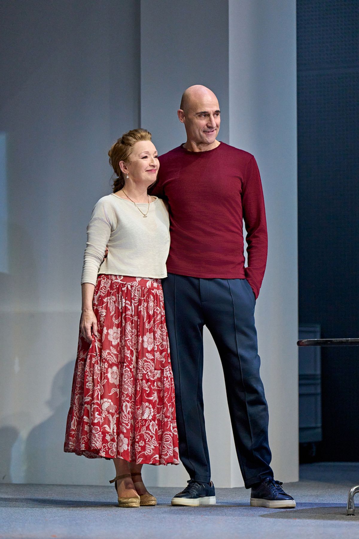 Lesley Manville, Mark Strong at 