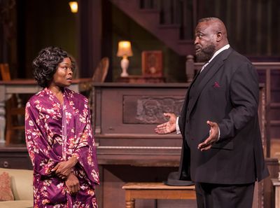 Nija Okoro and Jernard Burks   Photo