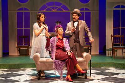 Gabbie Adner, Tina Van Berckelaer and Louis Lotorto Photo