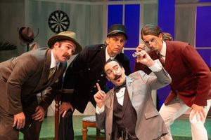Daniel A. Stevens, Brian Stanton, Louis Lotorto and James Simenc @ BroadwayWorld Daniel A. Stevens, Brian Stanton, Louis Lotorto and James Simenc Photo