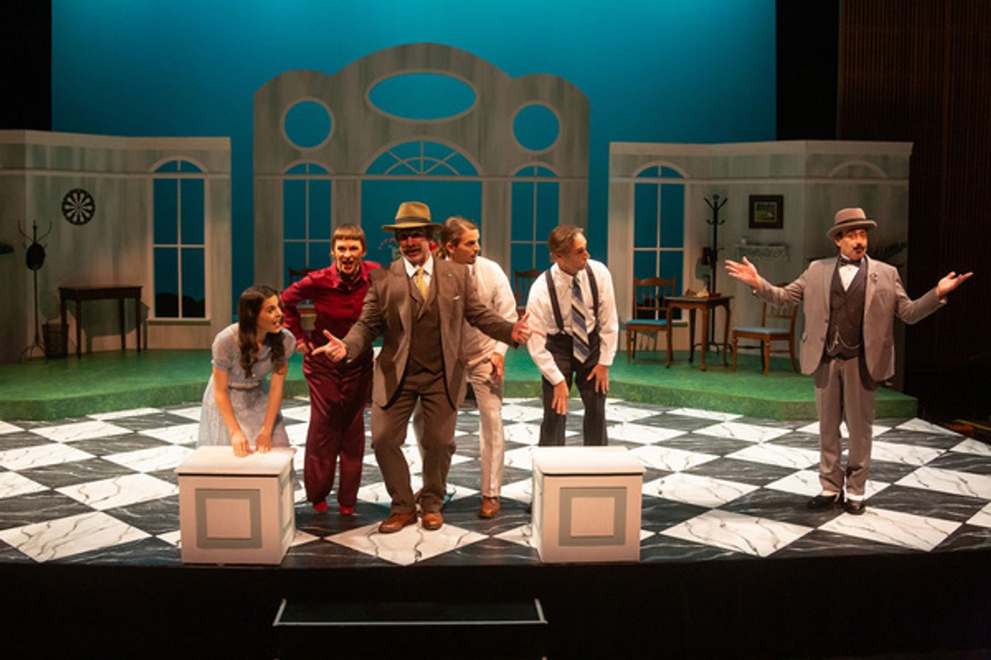 Photos: MURDER ON THE LINKS Opens Friday At International City Theatre Photos: MURDER ON THE LINKS Opens Friday At International City Theatre Image