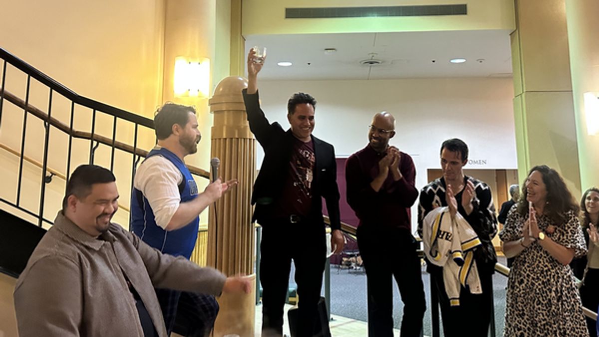 Jeffrey Lo, Christopher Fitzer, Rajiv Joseph, Kenny Scott, Jordan Lane Shappell, and Giovanna Sardelli  at 