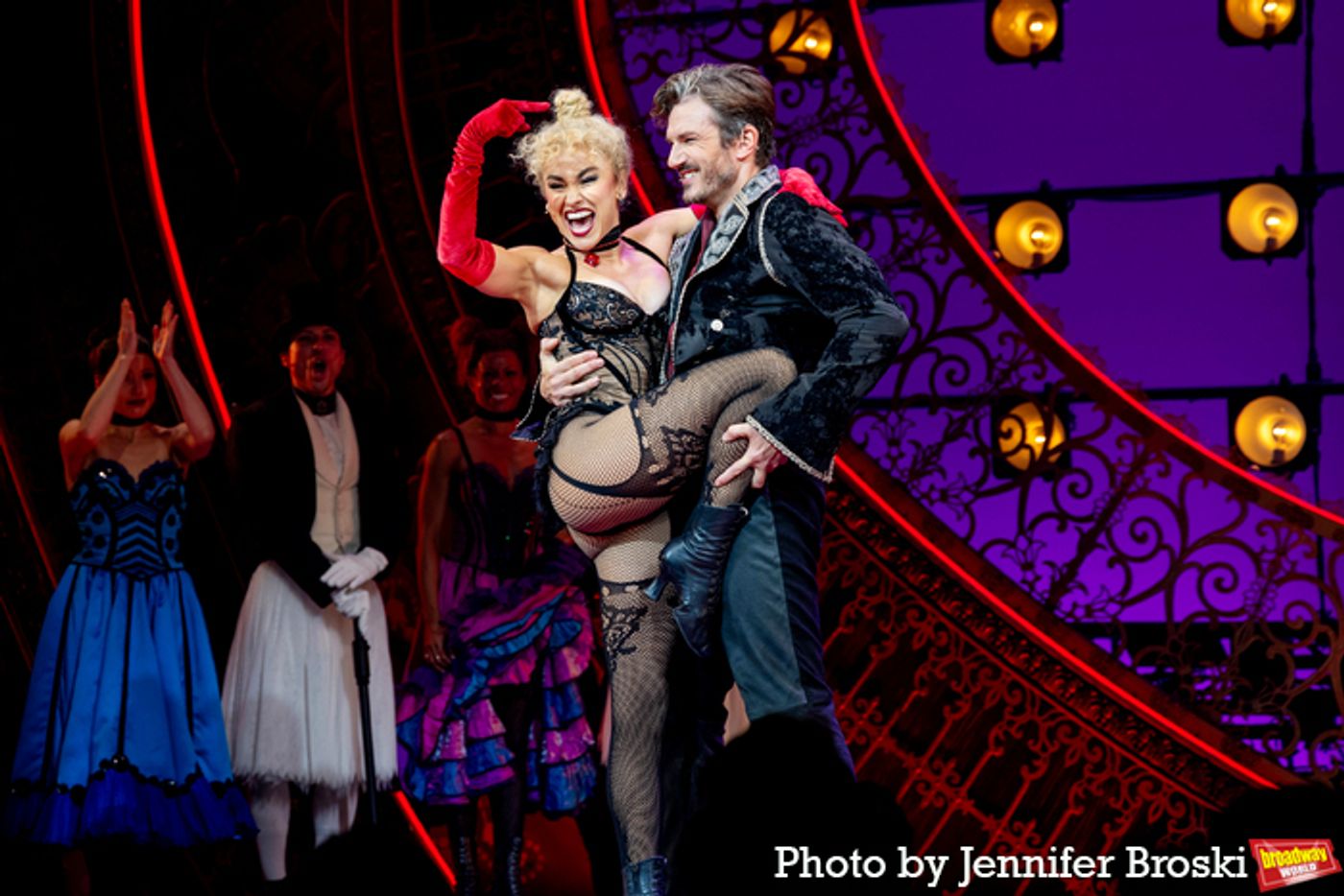 Photos: Solea Pfeiffer & John Cardoza Take First Bows In MOULIN ROUGE! THE MUSICAL Photos: Solea Pfeiffer & John Cardoza Take First Bows In MOULIN ROUGE! THE MUSICAL Image