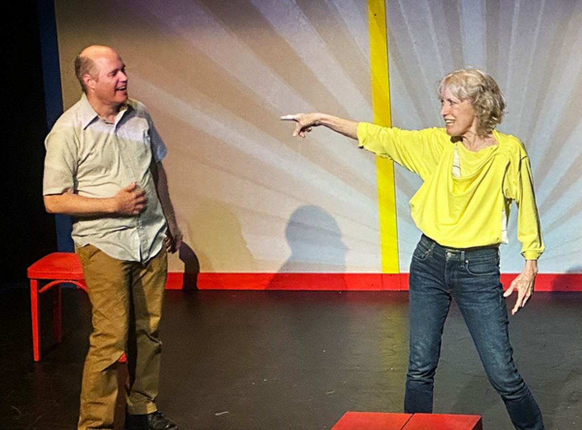 Mike Roche, Beth Griffith at 