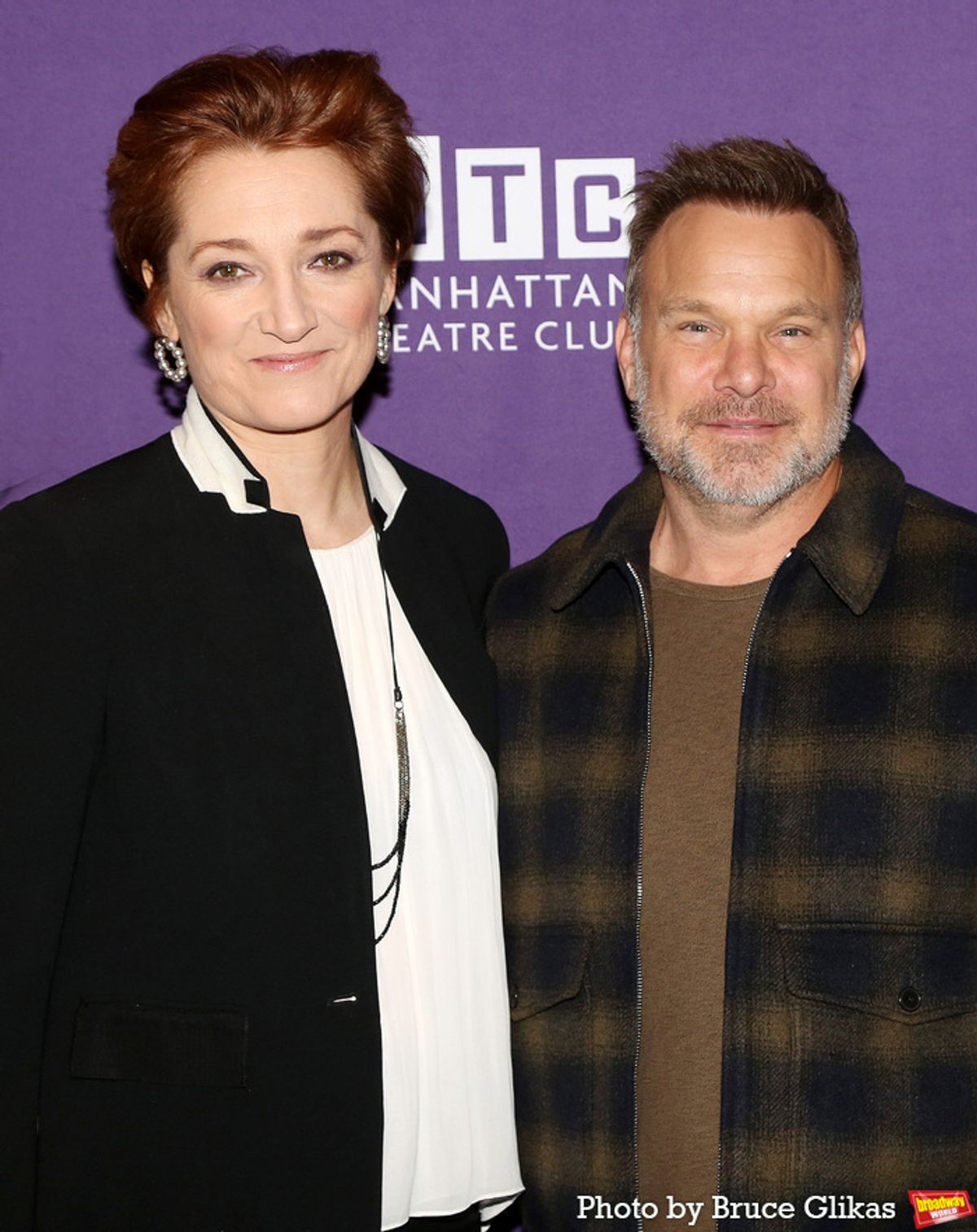 Francesca Faridany and Norbert Leo Butz  at 