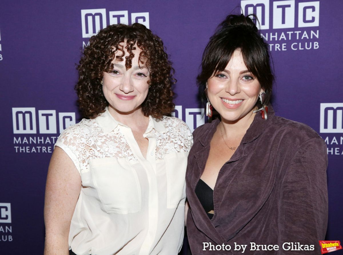 Megan McGinnis and Krysta Rodriguez  at 