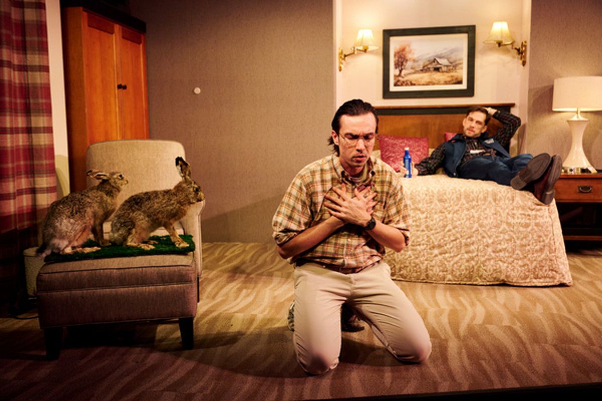 Niccol  Walsh & Adam Files in Feejee Mermaid. Photo by Kent Meister.   at 