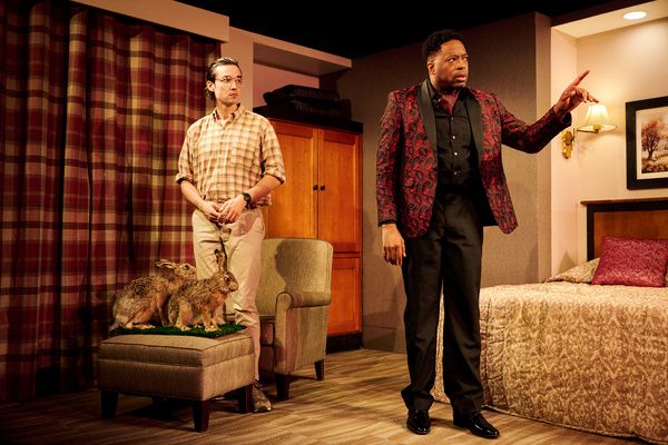 Niccol  Walsh & Duane Ferguson in Feejee Mermaid. Photo by Kent Meister. Photo