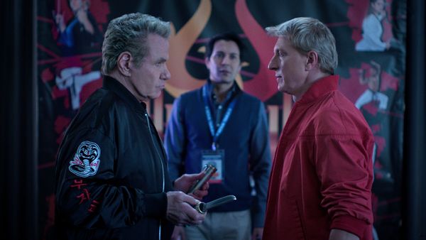 Martin Kove and William Zabka  Photo