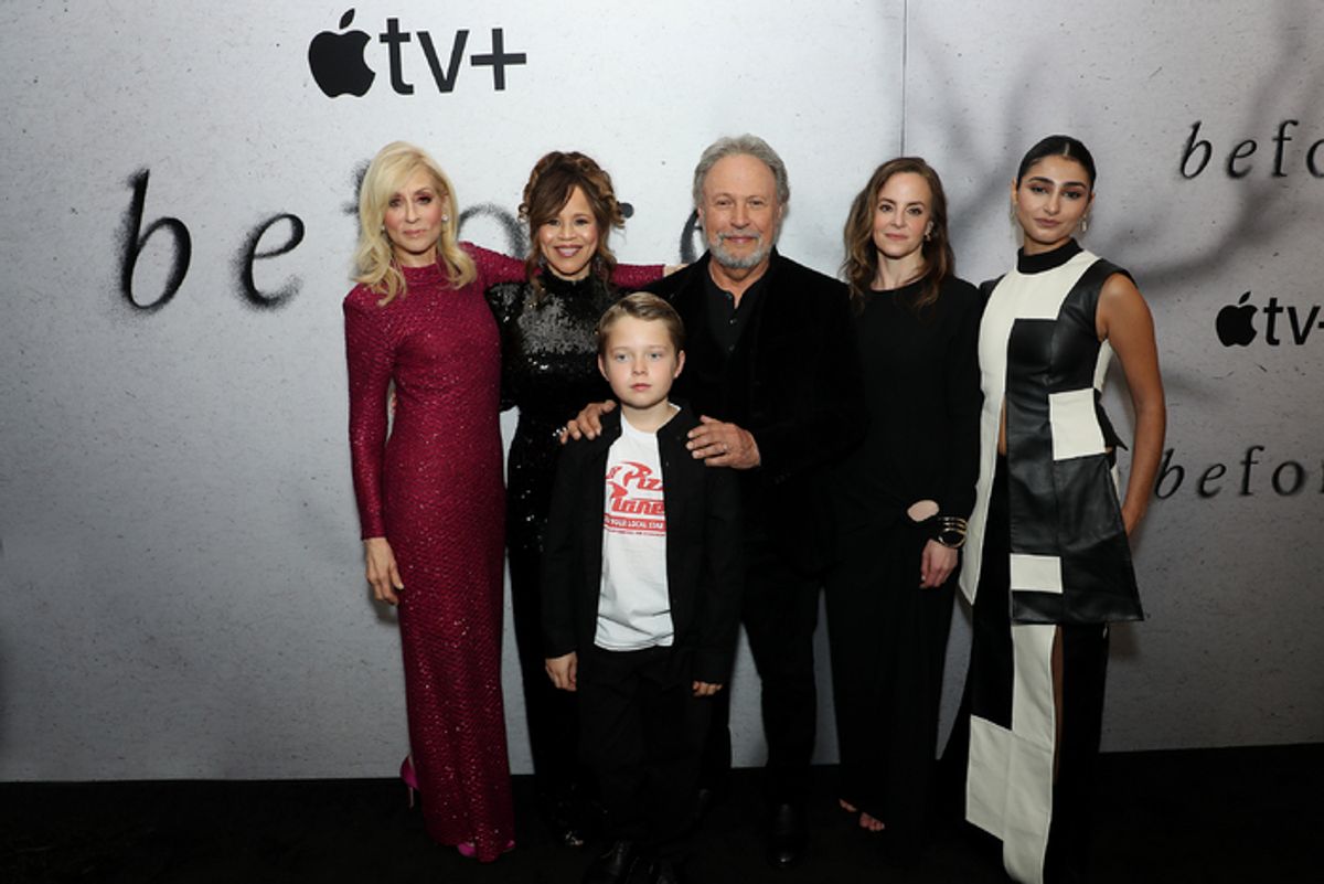 Judith Light, Rosie Perez, Jacobi Jupe, Billy Crystal, Maria Dizzia and Ava Lalezarzadeh at 