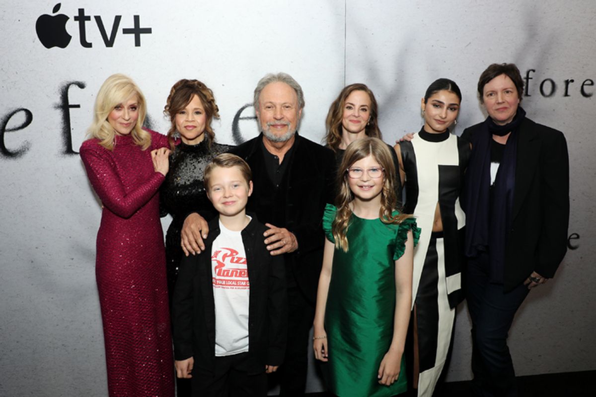 Judith Light, Rosie Perez, Jacobi Jupe, Billy Crystal, Maria Dizzia, Rebecca Ruane, Ava Lalezarzadeh and Sarah Thorp (Showrunner/Writer/ Executive Producer) at 