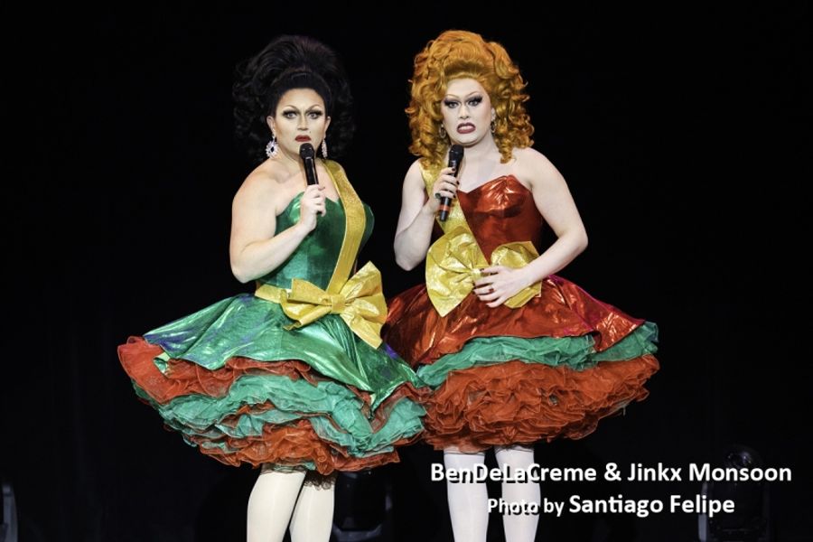 Interview: Jinkx Monsoon & BenDeLaCreme Always on the Same Team Uplifting Each Other in THE JINKX & DELA HOLIDAY SHOW & in Life  Image