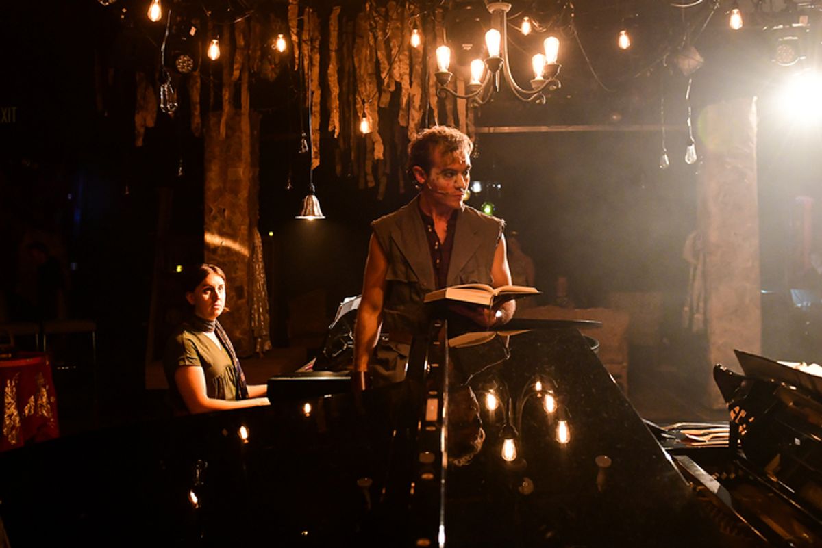 Ariana Miles and August Forman at 