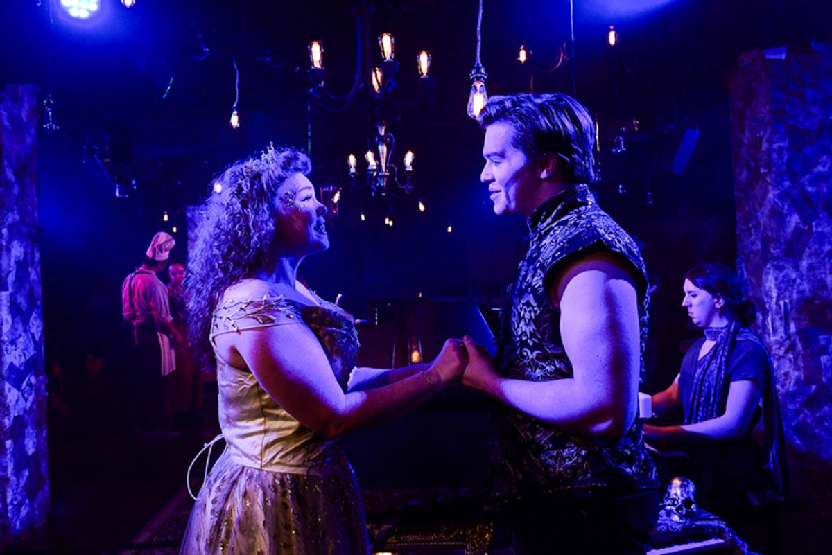 Madison Kauffman and Shea Hopkins with Kevin Webb, Sonia Goldberg and Ariana Miles at 