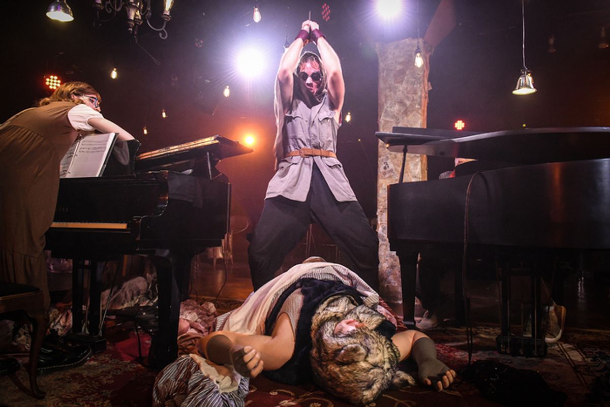 Shea Hopkins with Evelyn Ryan and August Forman at 