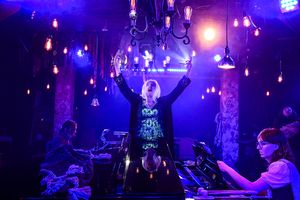 Stephanie Stockstill with Ariana Miles, Evelyn Ryan and Sonia Goldberg Photo