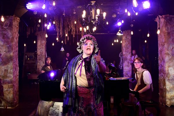 Britain Gebhardt, Ariana Miles, Emily Goldberg, Kevin Webb and Evelyn Ryan Photo