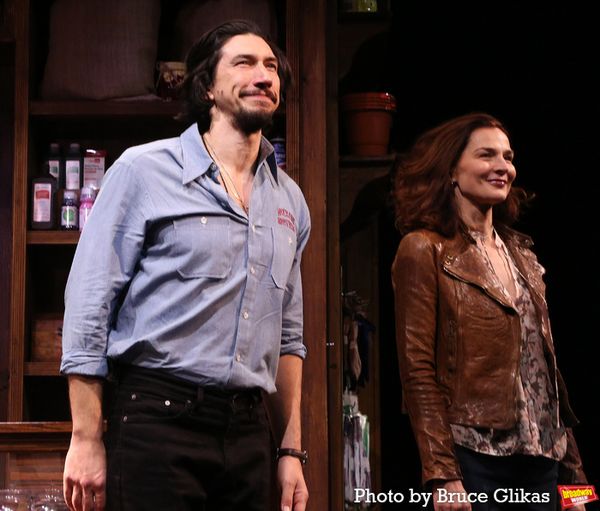 Adam Driver and Heather Burns Photo