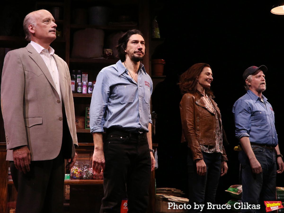 Frank Wood, Adam Driver, Heather Burns and CJ Wilson at 