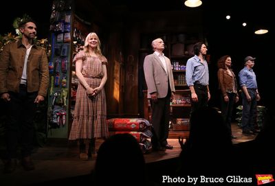 Keith Nobbs, Adelaide Clemens, Frank Wood, Adam Driver, Heather Burns and CJ Wilson Photo