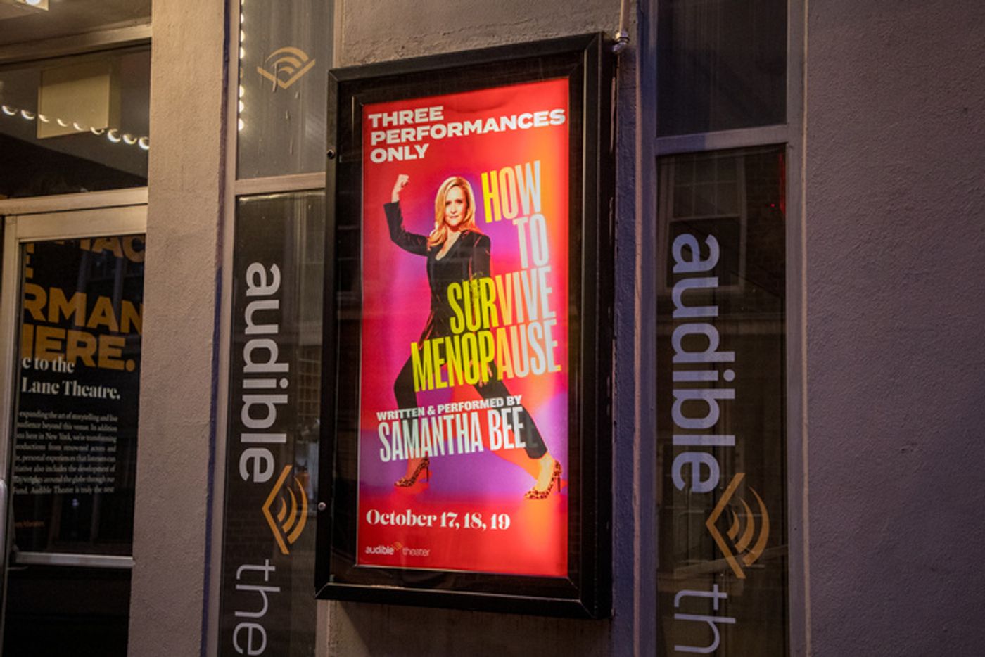 Photos: Samantha Bee's HOW TO SURVIVE MENOPAUSE Opens at Audible's Minetta Lane Theatre Photos: Samantha Bee's HOW TO SURVIVE MENOPAUSE Opens at Audible's Minetta Lane Theatre Image