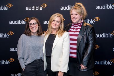 Tzvia Berrin-Reintstein, Samantha Bee, and Kim Burdges Photo