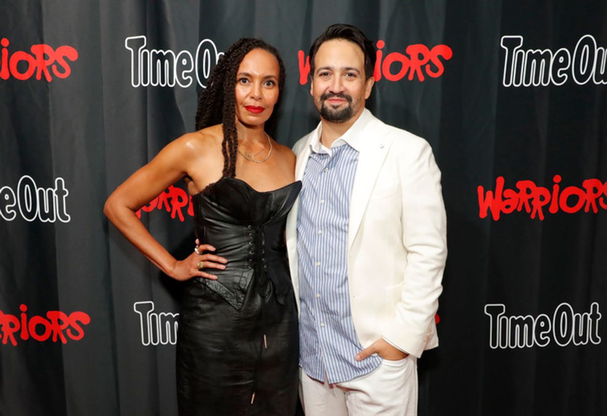 Eisa Davis and Lin-Manuel Miranda at 