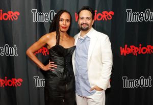 Eisa Davis and Lin-Manuel Miranda Photo