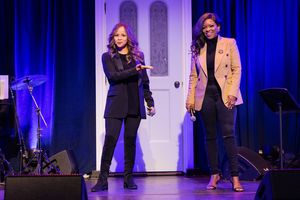 Rosie Perez, Jasmine Crockett @ BroadwayWorld Rosie Perez, Jasmine Crockett Photo