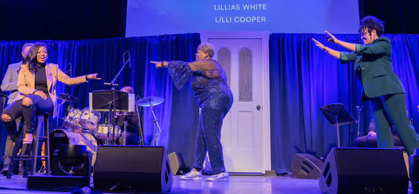 Jasmine Crockett, Lillias White, Lilli Cooper  Photo