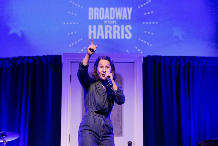 Photos: Anne Hathaway, Billy Porter & More at BROADWAY RALLIES FOR KAMALA! — photo 1 of 35