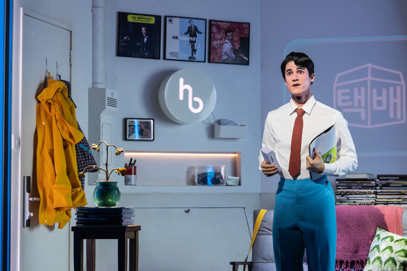 Photos: Darren Criss & Helen J Shen in MAYBE HAPPY ENDING  Image