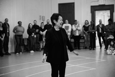 Lynn Ahrens and the company of Ragtime at City Center Photo