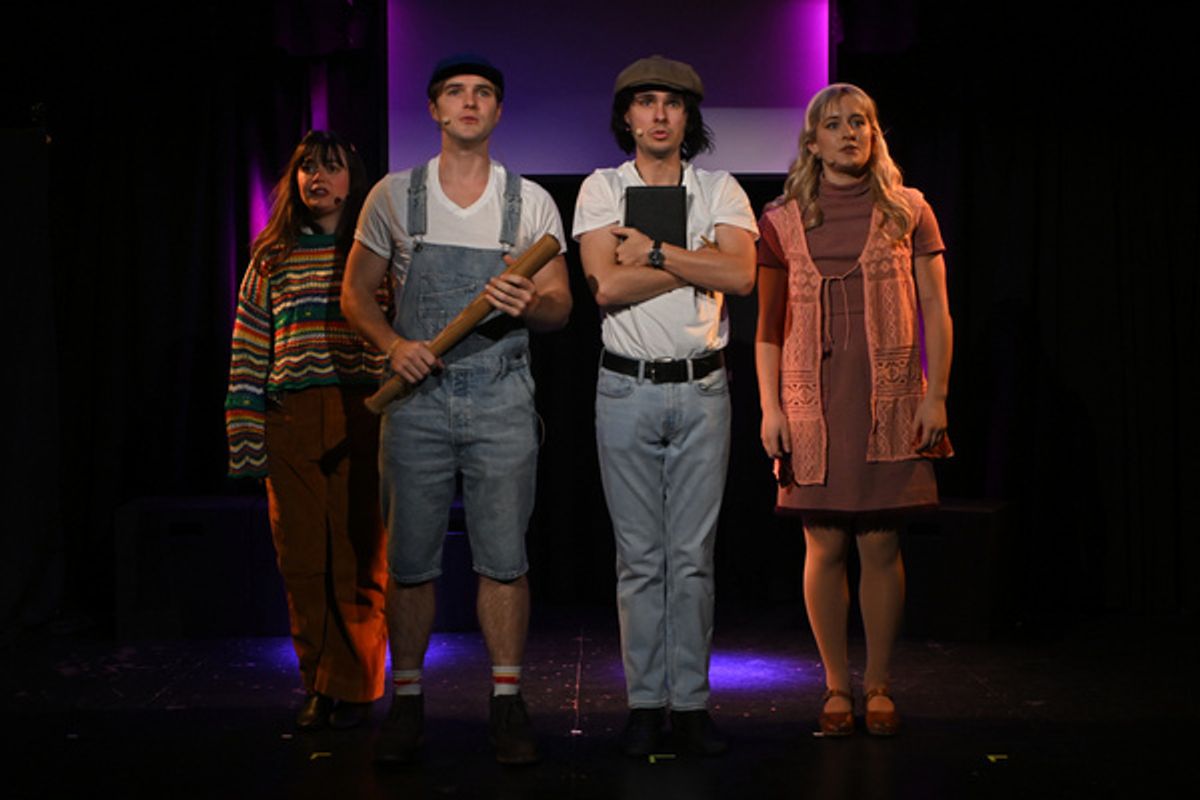 Abby Goldberg, Ben James Tyrrell, Jacob Higdon, and Anika Buchanan  at 