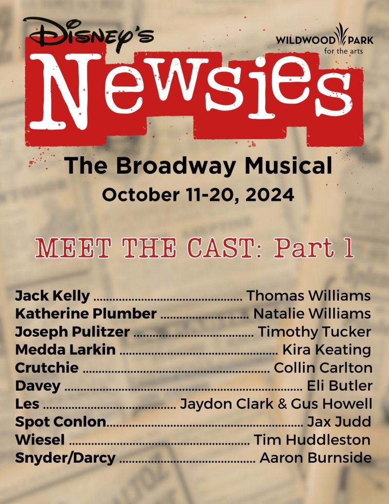 Review: DISNEY'S NEWSIES at Wildwood Park For The Arts Review: DISNEY'S NEWSIES at Wildwood Park For The Arts Image