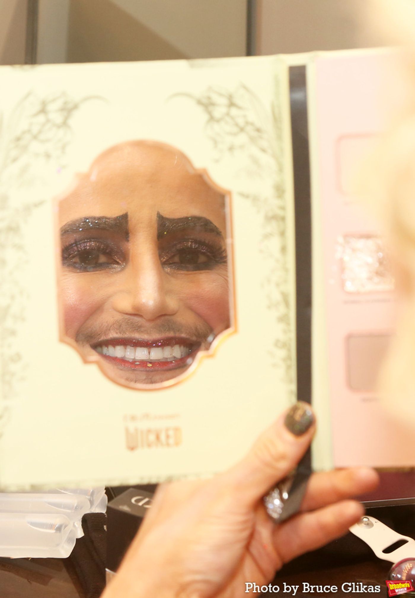 Photos: Exclusive Look at Frankie Grande Getting into Character for ROCKY HORROR SHOW  Image