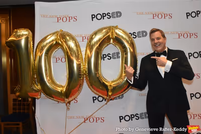 Steven Reineke Celebrates his 100th Concert Conducting The New York Pops Photo
